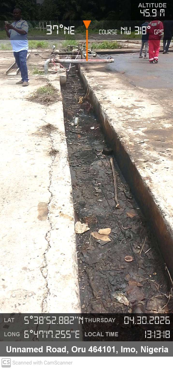 Picture showing some areas of impact